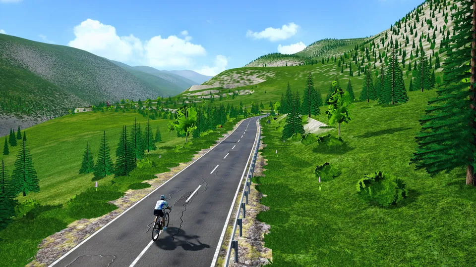 Col de la Madeleine dans FORGE Ride