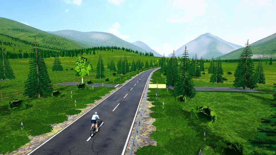 Étape du Tourmalet dans FORGE Ride