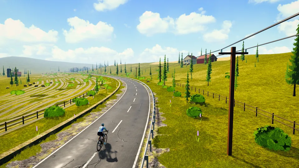 Collines Toscanes dans FORGE Ride