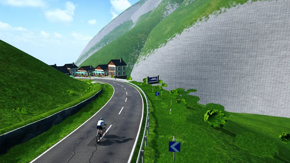 Alpine Pass dans FORGE Ride