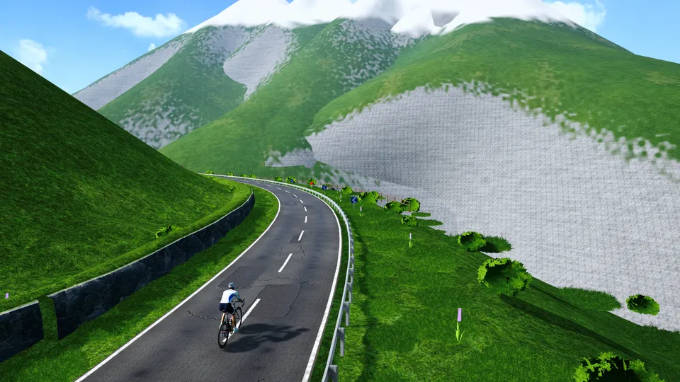 Col du Géant dans FORGE Ride